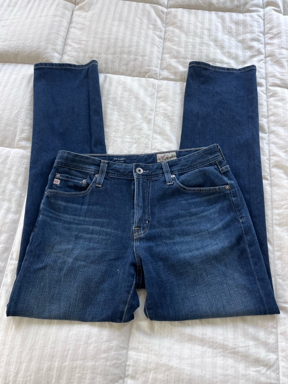 AG Adriano Goldschmied Everett Slim Straight Jeans